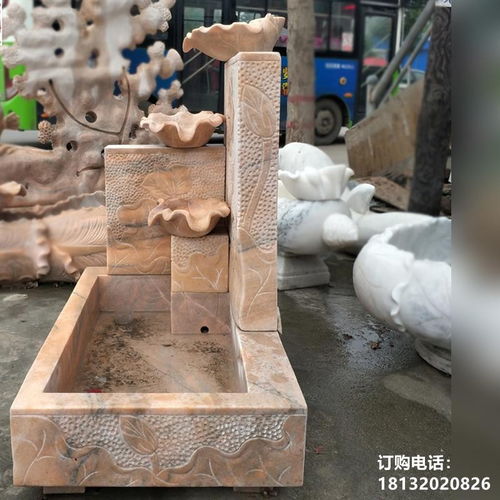 歐式黃銹石花盆雕塑 阜陽花崗巖雕塑花盆加工廠